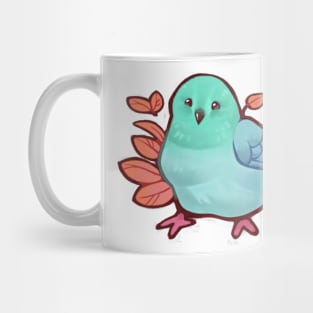 Little blue bird Mug